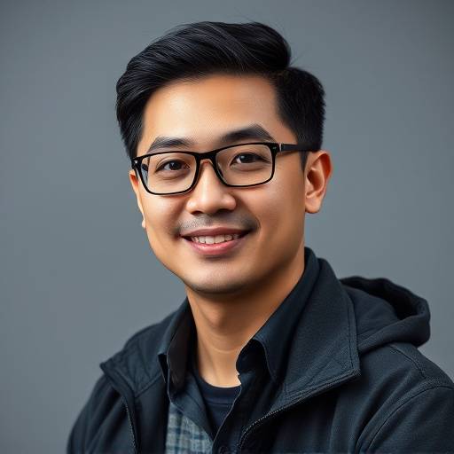 Portrait of David Chen, Studio Manager at Apex Studios.