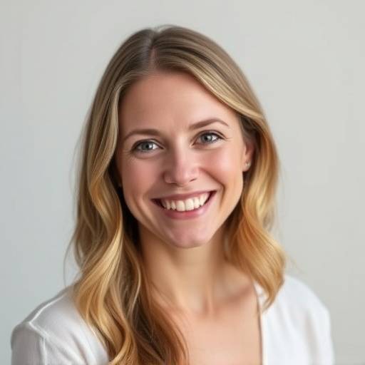 Portrait of Sarah Johnson, a satisfied client of Apex Studios.