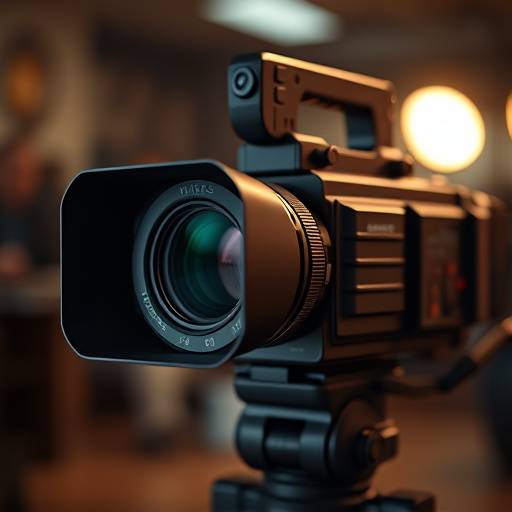 Video camera icon representing videography services.